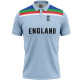 England Blue ODI World Cup 2019 Half Sleeves Cricket Fan Jersey - 100% Dryfit Polyester England Blue ODI World Cup 2019 Half Sleeves Cricket Fan Jersey - 100% Dryfit Polyester