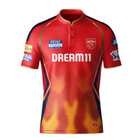 Punjab Kings IPL Replica Jersey 2024 (PK 2024 With Name Personalization)