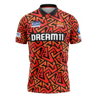 Sunrisers Hyderabad IPL Replica Jersey 2025 (SRH 2025 With Name Personalization)