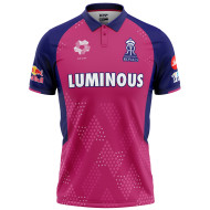 Rajasthan Royals IPL Replica Cricket Jersey 2025 (RR 2025 IPL Jersey with Name Personalization)