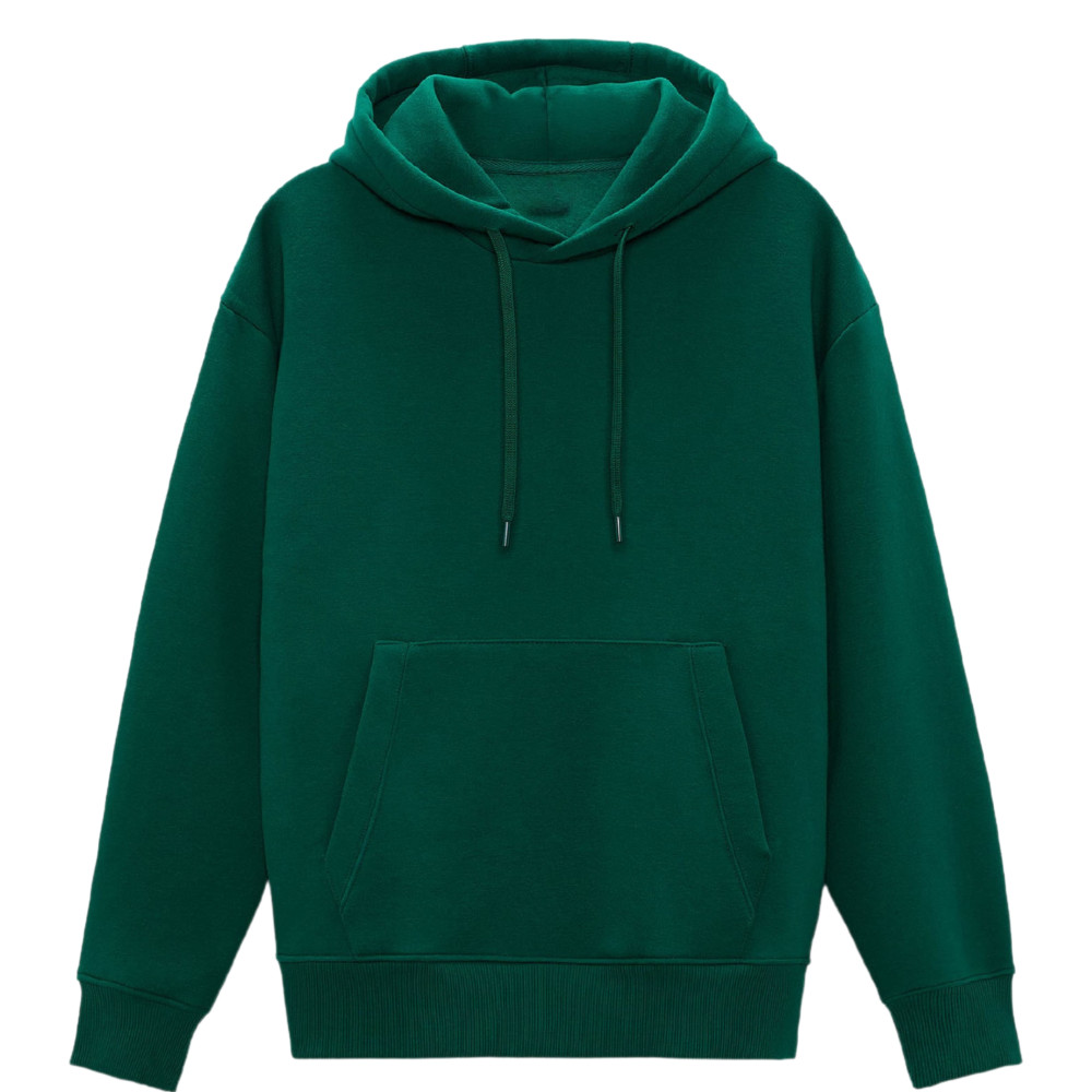 Whitedot Emerald Green Hoodie - 320 GSM Whitedot Emerald Green Hoodie - 320 GSM