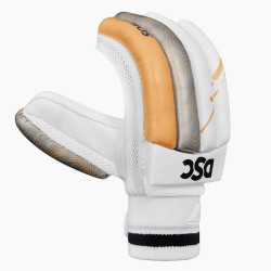 DSC Atmos Cricket Batting Gloves (Grey/Orange)