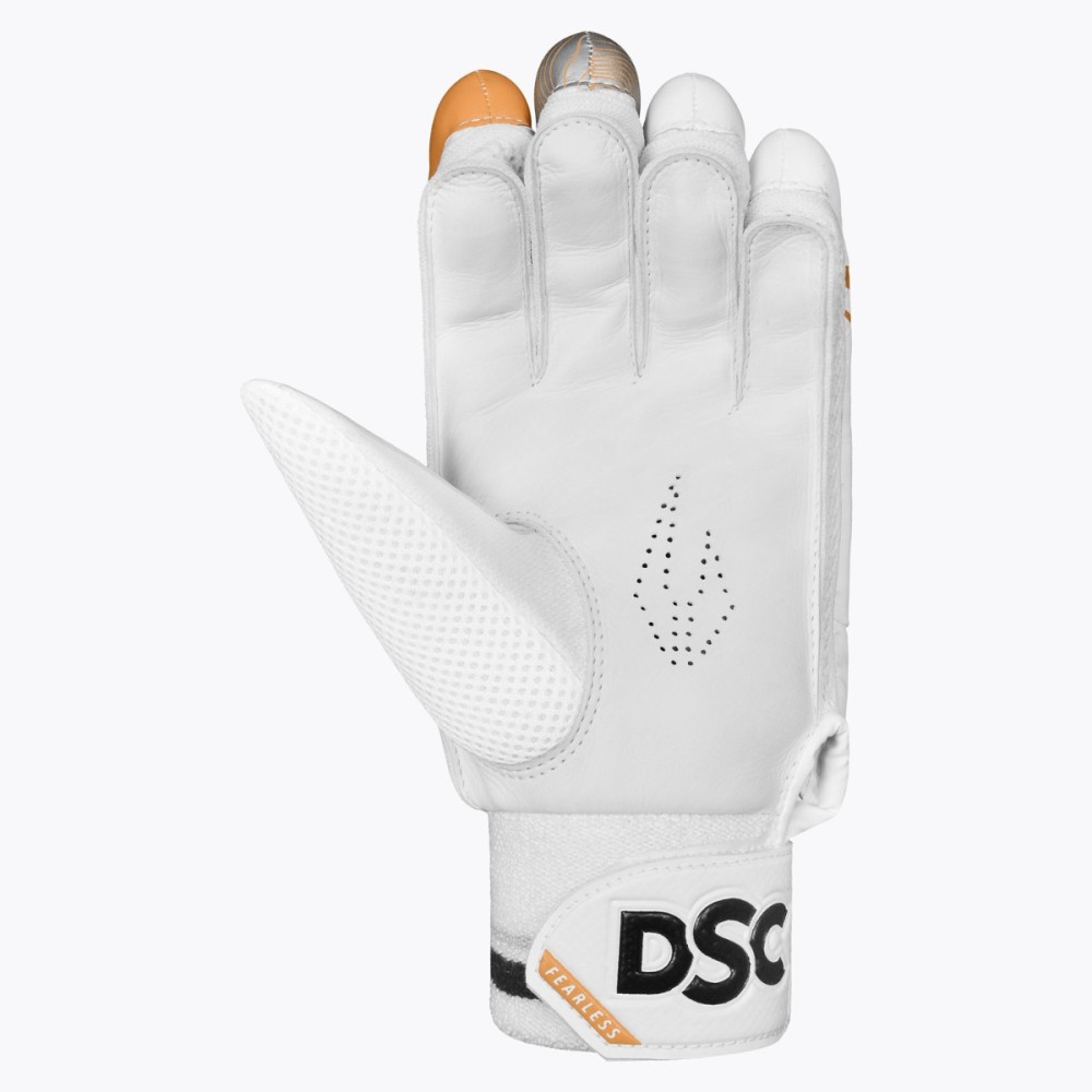 DSC Atmos Cricket Batting Gloves (Grey/Orange) DSC Atmos Cricket Batting Gloves (Grey/Orange)