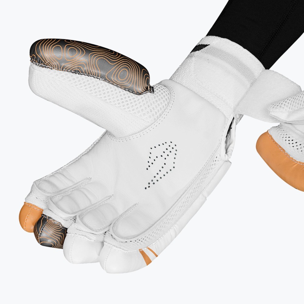 DSC Atmos Cricket Batting Gloves (Grey/Orange) DSC Atmos Cricket Batting Gloves (Grey/Orange)