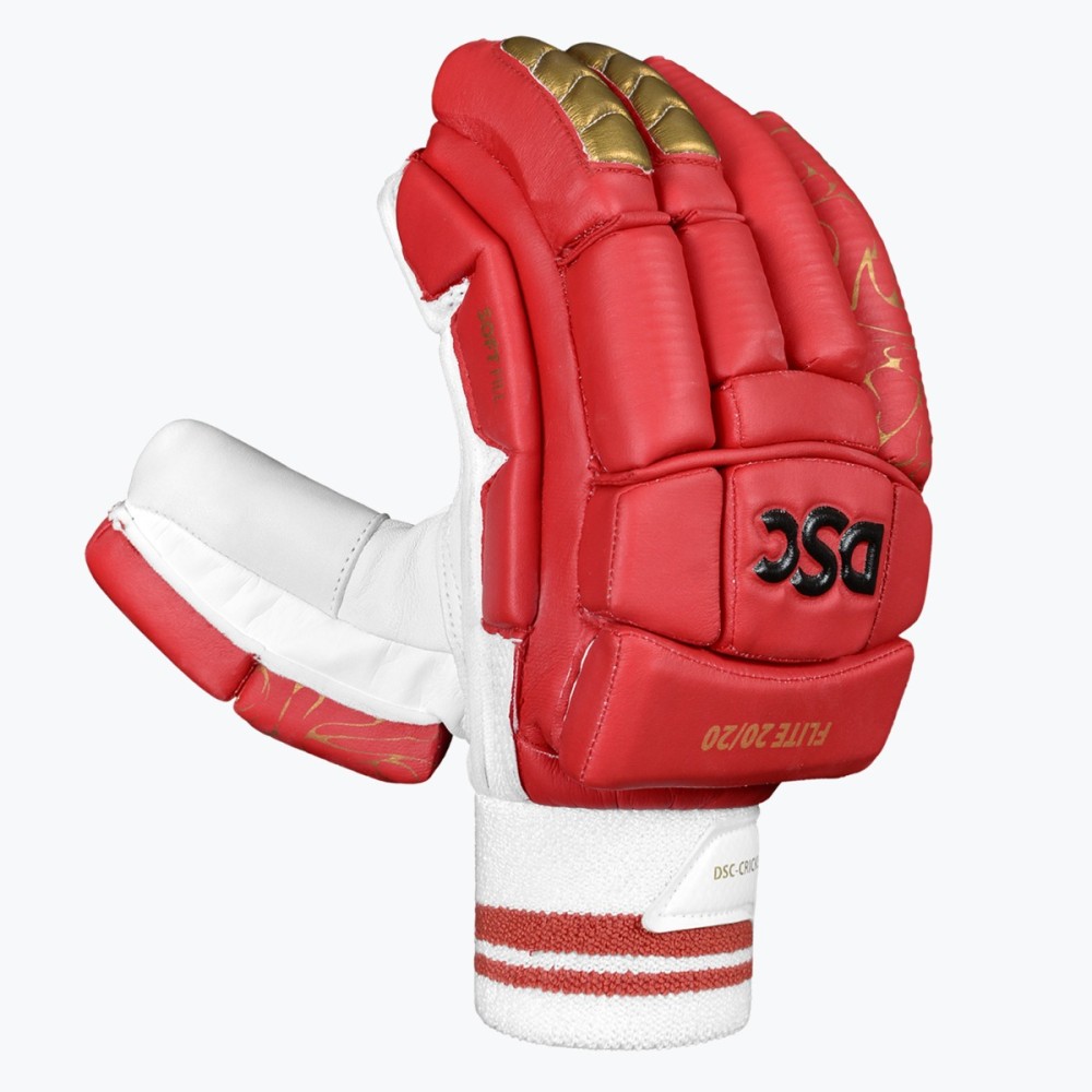 DSC Flite 20/20 Cricket Batting Gloves (Red) DSC Flite 20/20 Cricket Batting Gloves (Red)
