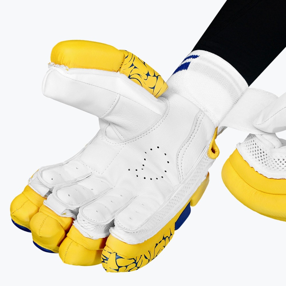 DSC Flite 20/20 Cricket Batting Gloves (Yellow) DSC Flite 20/20 Cricket Batting Gloves (Yellow)