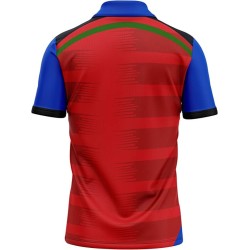 Afghanistan 2022 T20 World Cup Half Sleeves Cricket Fan Jersey - 100% Dryfit Polyester - With Name Personalization
