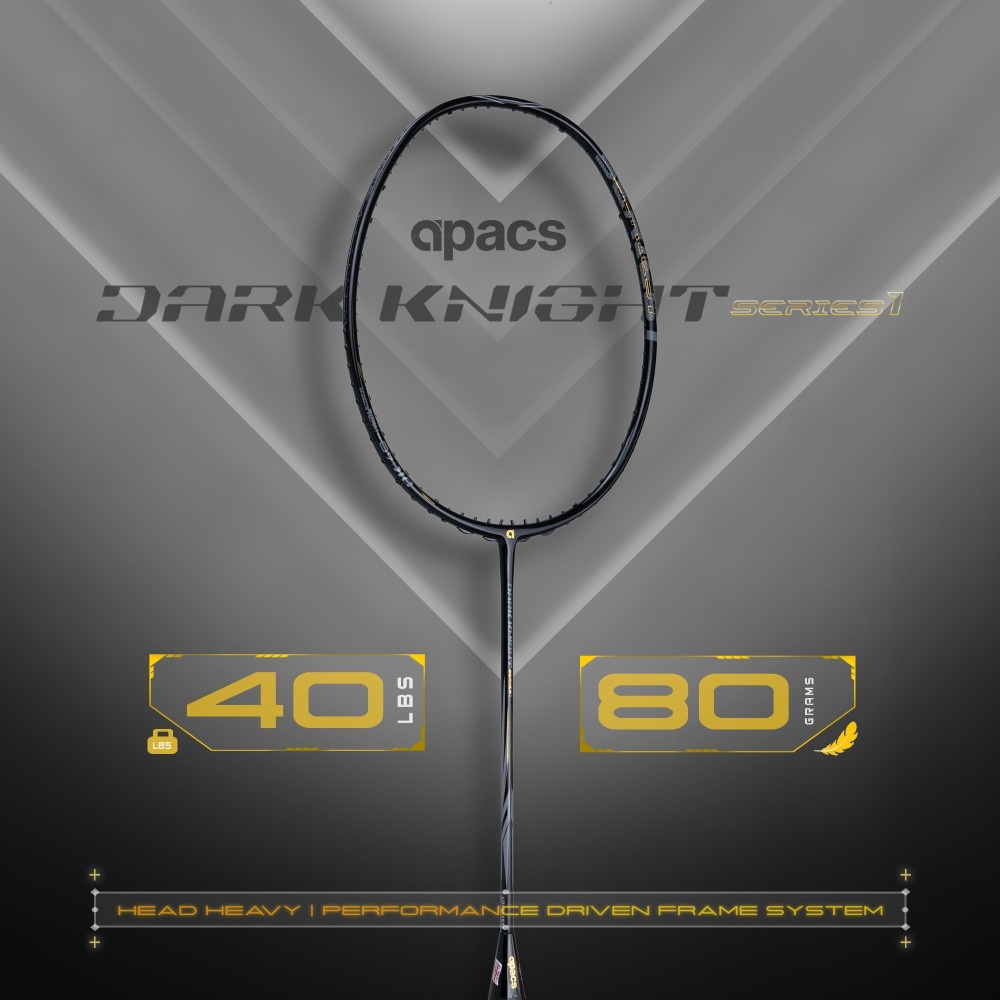 Apacs Dark Knight Badminton Racket (Unstrung) Apacs Dark Knight Badminton Racket (Unstrung)