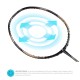 Apacs Feather Weight 55 Badminton Racket (Black/Gold) Apacs Feather Weight 55 Badminton Racket (Black/Gold)