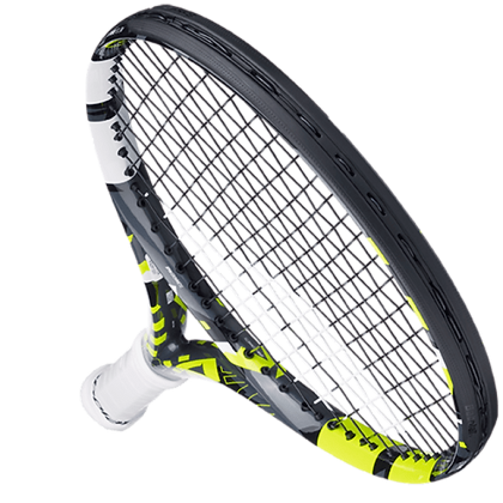 Babolat Aero Junior 25 Tennis Racquet - 225 g - Grey Yellow White Babolat Aero Junior 25 Tennis Racquet - 225 g - Grey Yellow White