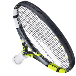 Babolat Aero Junior 25 Tennis Racquet - 225 g - Grey Yellow White Babolat Aero Junior 25 Tennis Racquet - 225 g - Grey Yellow White