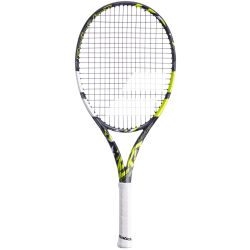 Babolat Aero Junior 26 Tennis Racquet - 240 g - Grey Yellow White