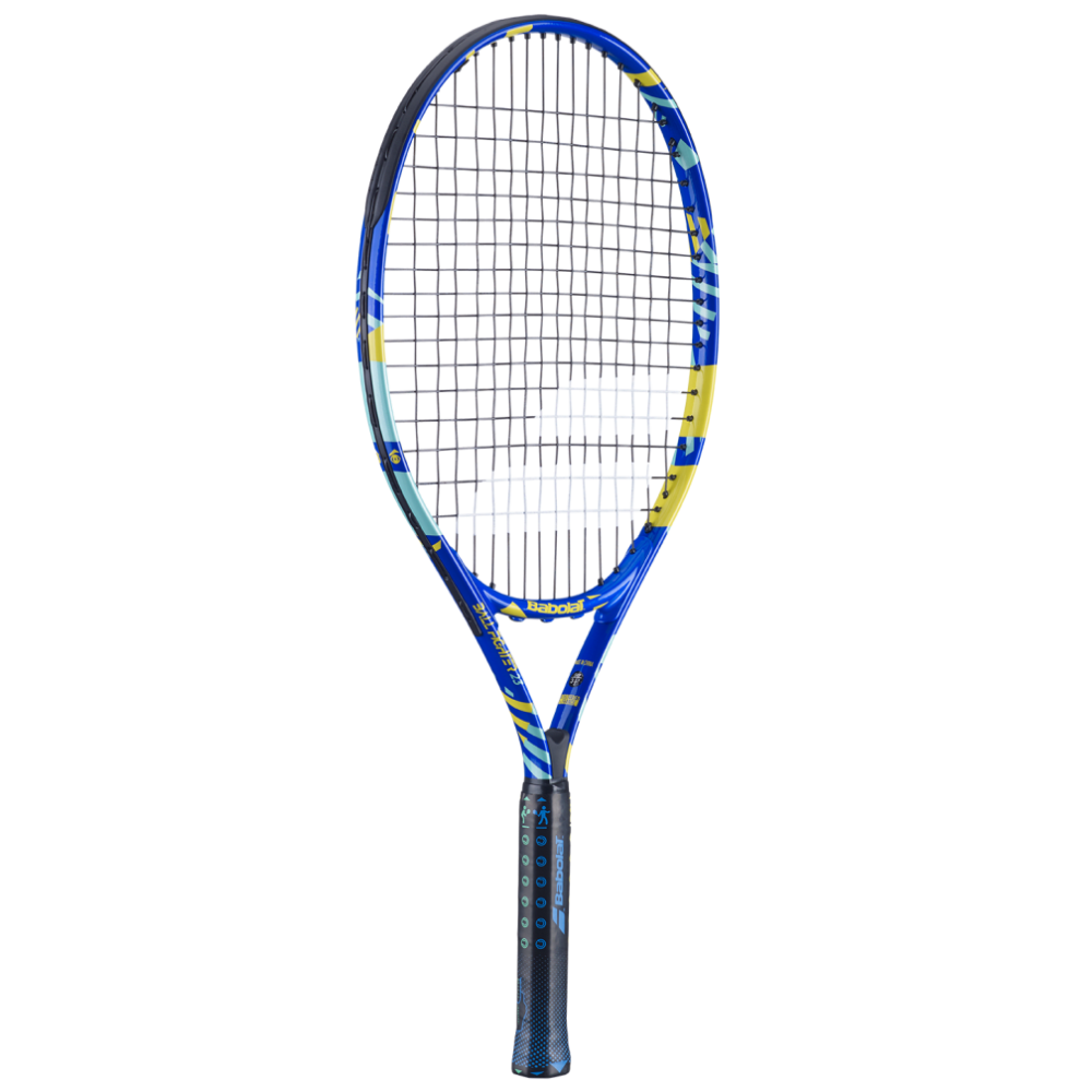 Babolat Ballfighter 23 Tennis Racquet - 200 g - Blue/Yellow Babolat Ballfighter 23 Tennis Racquet - 200 g - Blue/Yellow