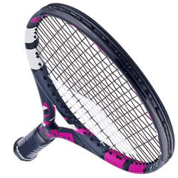 Babolat Boost Aero Pink Tennis Racquet - 260 g - Grey Pink White Babolat Boost Aero Pink Tennis Racquet - 260 g - Grey Pink White