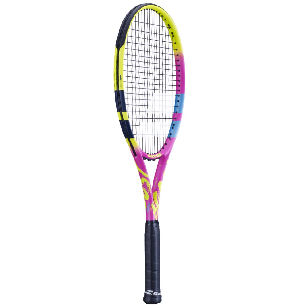 Babolat Boost Aero Rafa 2Nd Gen Tennis Racquet - 260 g - Yellow Pink Blue Babolat Boost Aero Rafa 2Nd Gen Tennis Racquet - 260 g - Yellow Pink Blue