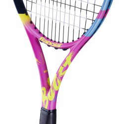 Babolat Boost Aero Rafa 2Nd Gen Tennis Racquet - 260 g - Yellow Pink Blue Babolat Boost Aero Rafa 2Nd Gen Tennis Racquet - 260 g - Yellow Pink Blue