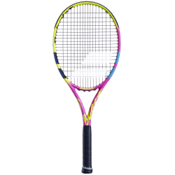 Babolat Boost Aero Rafa 2Nd Gen Tennis Racquet - 260 g - Yellow Pink Blue