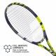Babolat Boost Aero Tennis Racquet - 260 g - Grey Yellow White Babolat Boost Aero Tennis Racquet - 260 g - Grey Yellow White