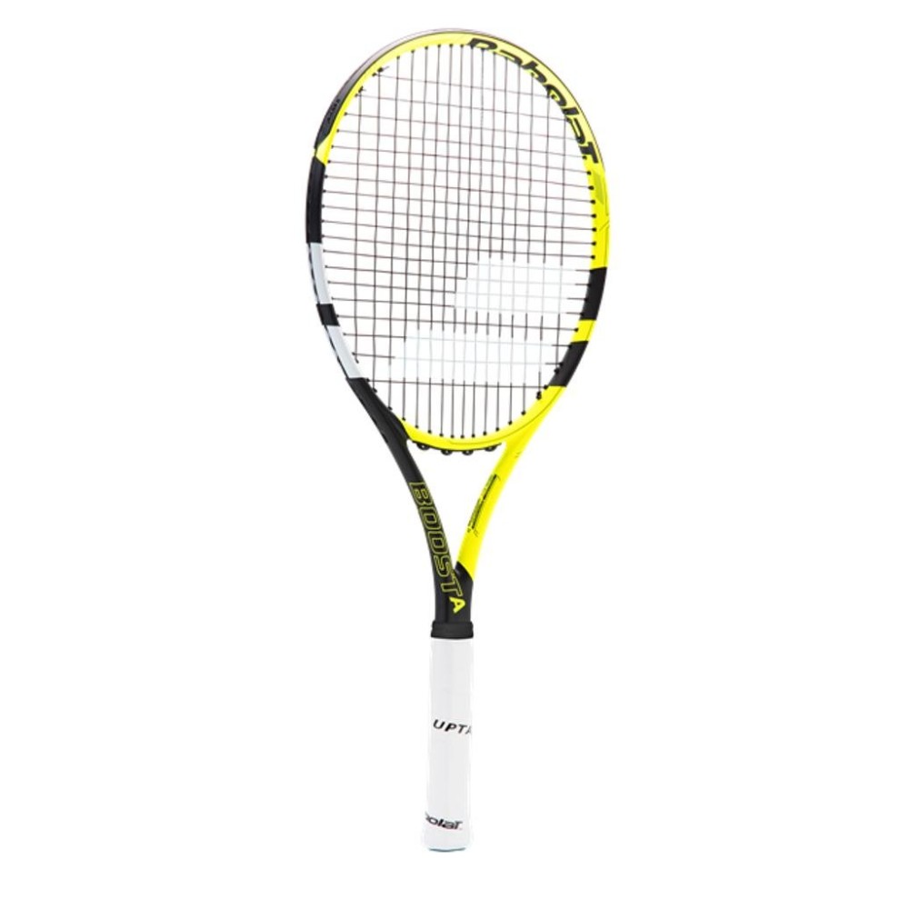 Babolat Boost Aero Tennis Racquet - 260 g - Grey Yellow White Babolat Boost Aero Tennis Racquet - 260 g - Grey Yellow White