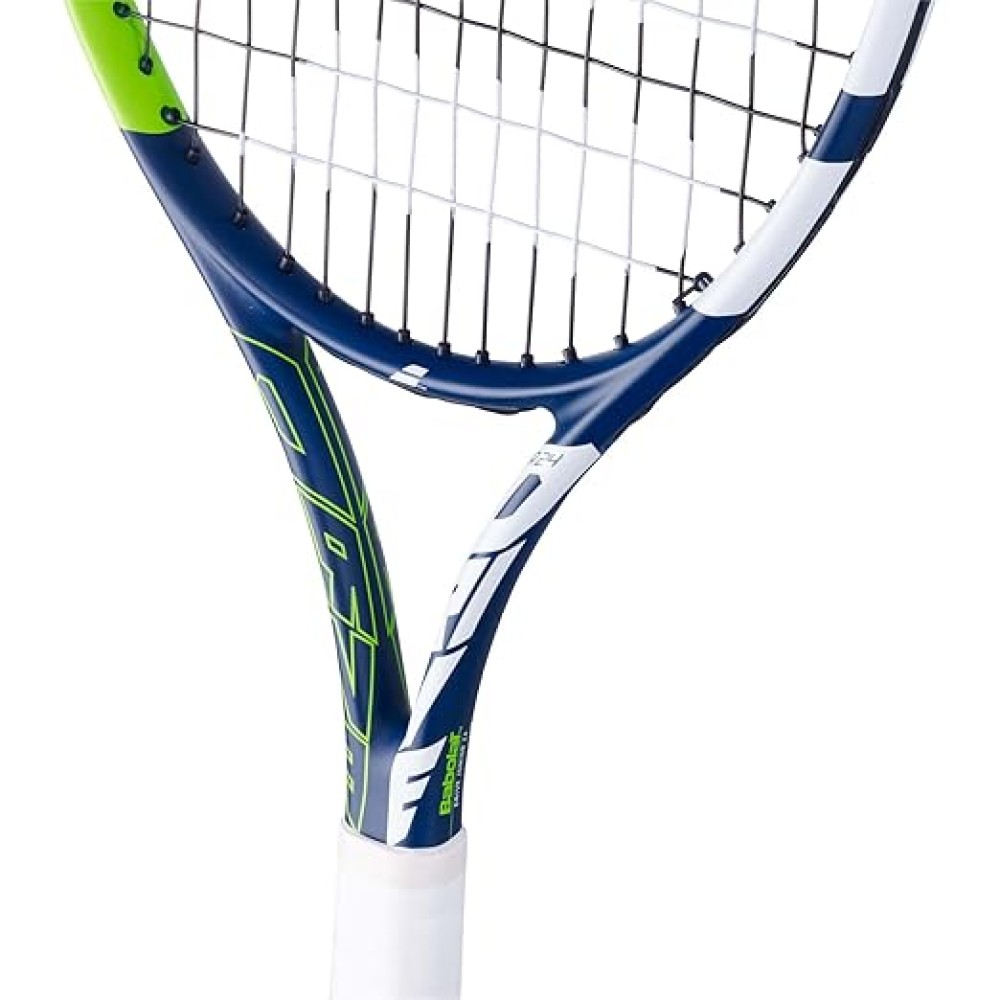 Babolat Drive Junior 24 Tennis Racquet - 220 g - Blue Green White Babolat Drive Junior 24 Tennis Racquet - 220 g - Blue Green White