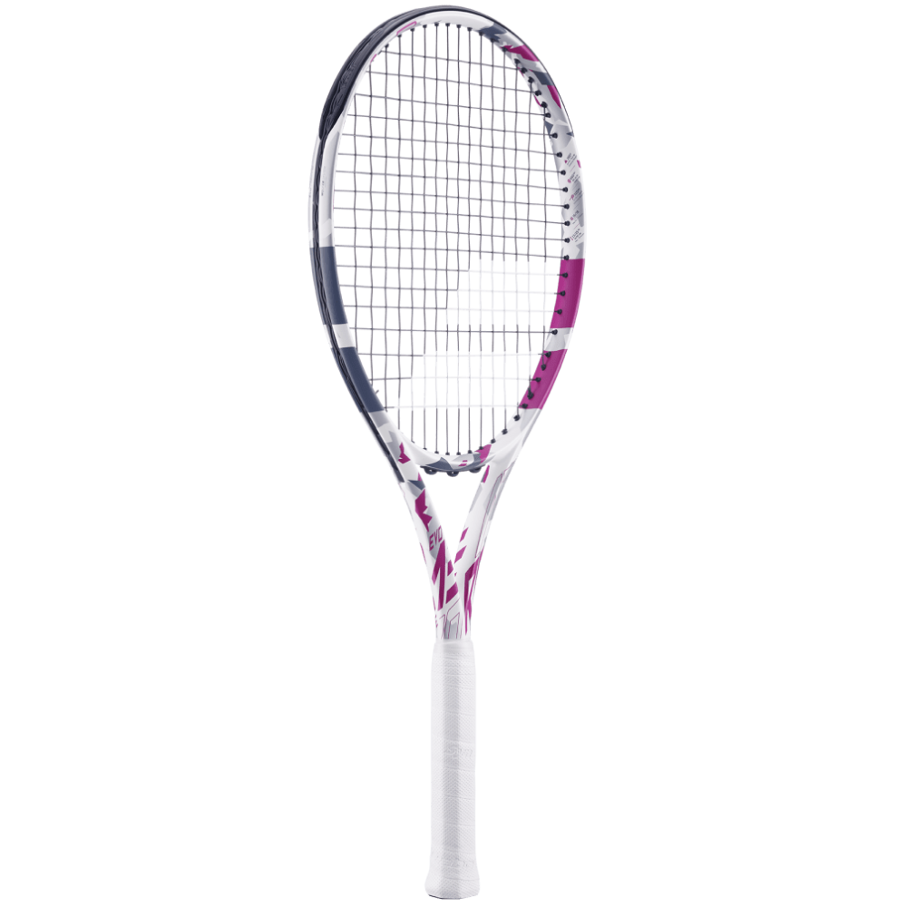 Babolat Evo Aero Lite Pink Unstrung Tennis Racquet - 260 g - White Pink Babolat Evo Aero Lite Pink Unstrung Tennis Racquet - 260 g - White Pink