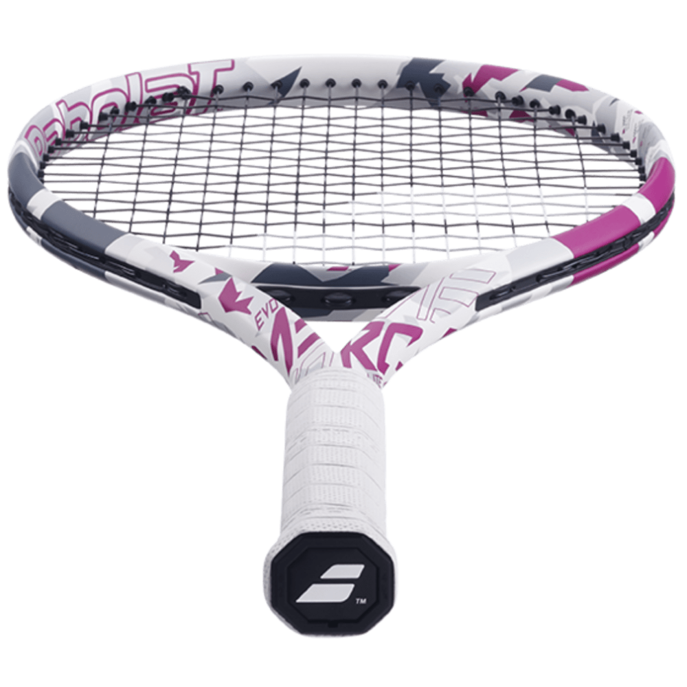 Babolat Evo Aero Lite Pink Unstrung Tennis Racquet - 260 g - White Pink Babolat Evo Aero Lite Pink Unstrung Tennis Racquet - 260 g - White Pink