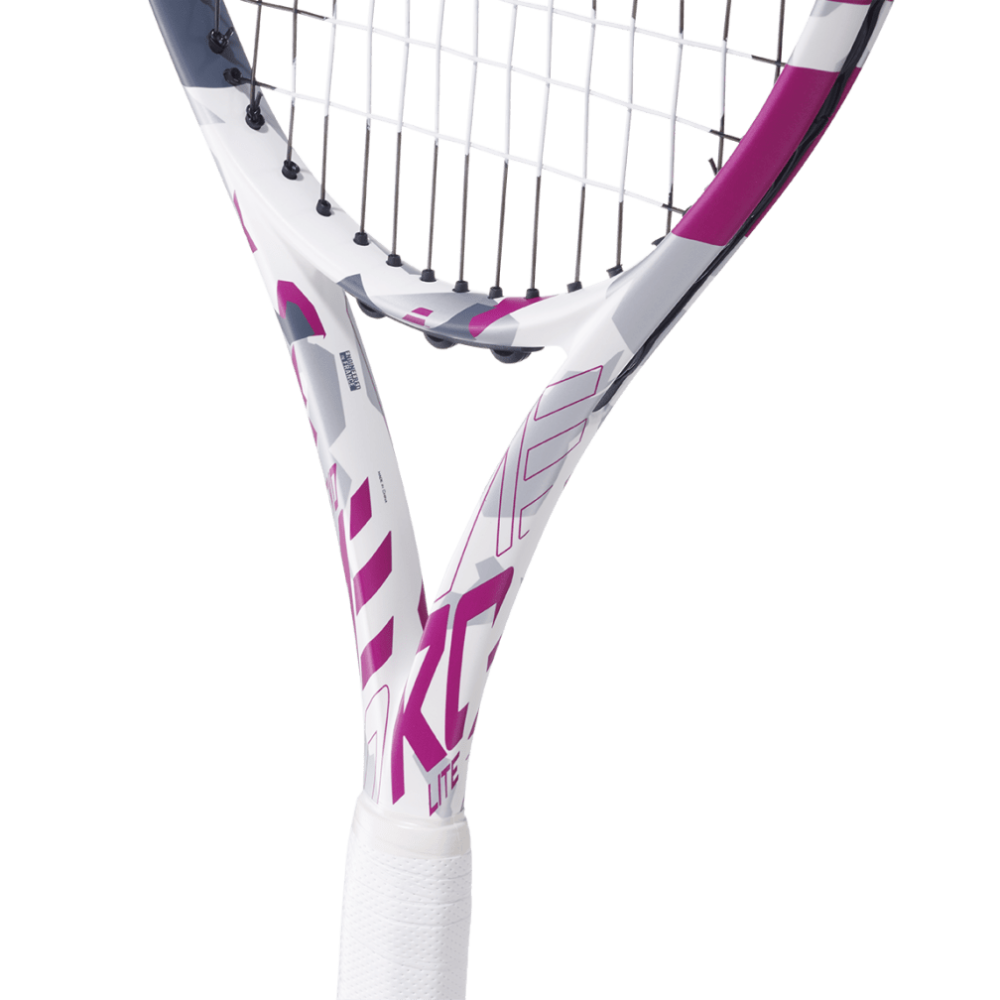 Babolat Evo Aero Lite Pink Unstrung Tennis Racquet - 260 g - White Pink Babolat Evo Aero Lite Pink Unstrung Tennis Racquet - 260 g - White Pink