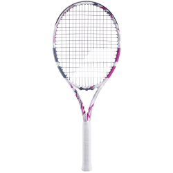 Babolat Evo Aero Lite Pink Unstrung Tennis Racquet - 260 g - White Pink