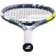 Babolat Evo Aero Lite Unstrung Tennis Racquet - 260 g - Grey Yellow Babolat Evo Aero Lite Unstrung Tennis Racquet - 260 g - Grey Yellow