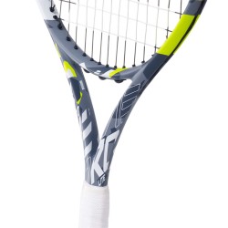 Babolat Evo Aero Lite Unstrung Tennis Racquet - 260 g - Grey Yellow Babolat Evo Aero Lite Unstrung Tennis Racquet - 260 g - Grey Yellow