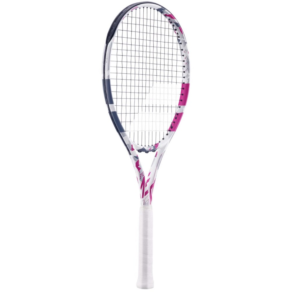 Babolat Evo Aero Pink Unstrung Tennis Racquet - 275 g - Grey Pink Babolat Evo Aero Pink Unstrung Tennis Racquet - 275 g - Grey Pink