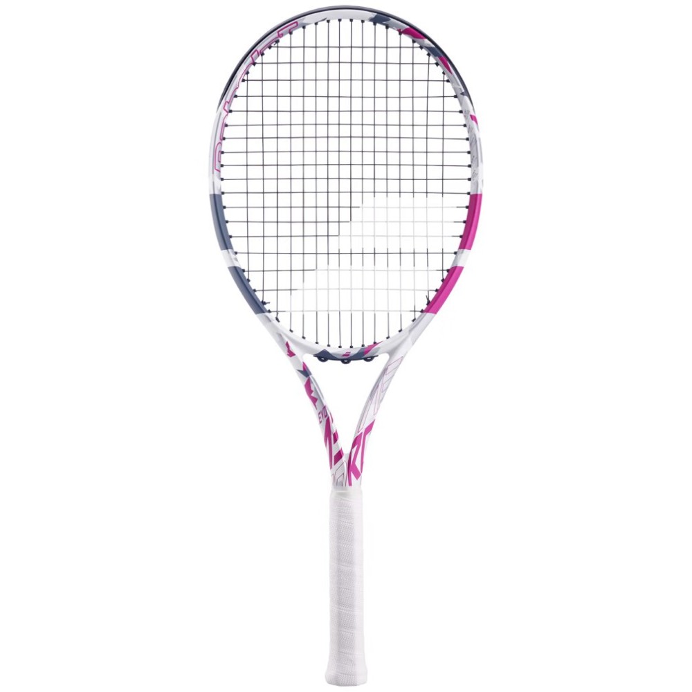 Babolat Evo Aero Pink Unstrung Tennis Racquet - 275 g - Grey Pink Babolat Evo Aero Pink Unstrung Tennis Racquet - 275 g - Grey Pink