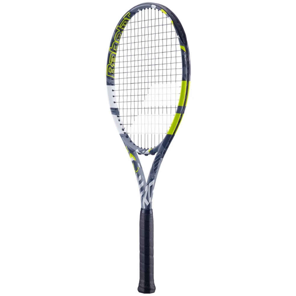 Babolat Evo Aero Unstrung Tennis Racquet - 275 g - Grey Yellow Babolat Evo Aero Unstrung Tennis Racquet - 275 g - Grey Yellow