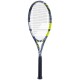 Babolat Evo Aero Unstrung Tennis Racquet - 275 g - Grey Yellow Babolat Evo Aero Unstrung Tennis Racquet - 275 g - Grey Yellow