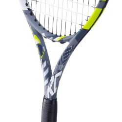 Babolat Evo Aero Unstrung Tennis Racquet - 275 g - Grey Yellow Babolat Evo Aero Unstrung Tennis Racquet - 275 g - Grey Yellow