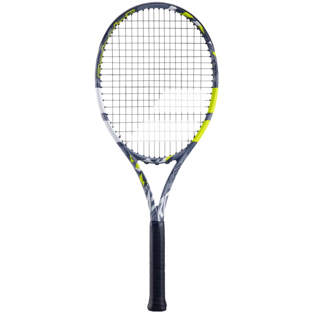 Babolat Evo Aero Unstrung Tennis Racquet - 275 g - Grey Yellow Babolat Evo Aero Unstrung Tennis Racquet - 275 g - Grey Yellow