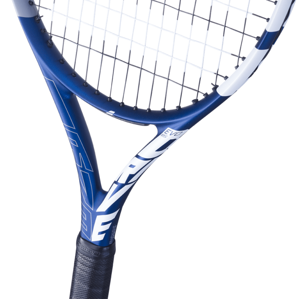 Babolat Evo Drive 115 Unstrung Tennis Racquet - 240 g - Dark Blue Babolat Evo Drive 115 Unstrung Tennis Racquet - 240 g - Dark Blue