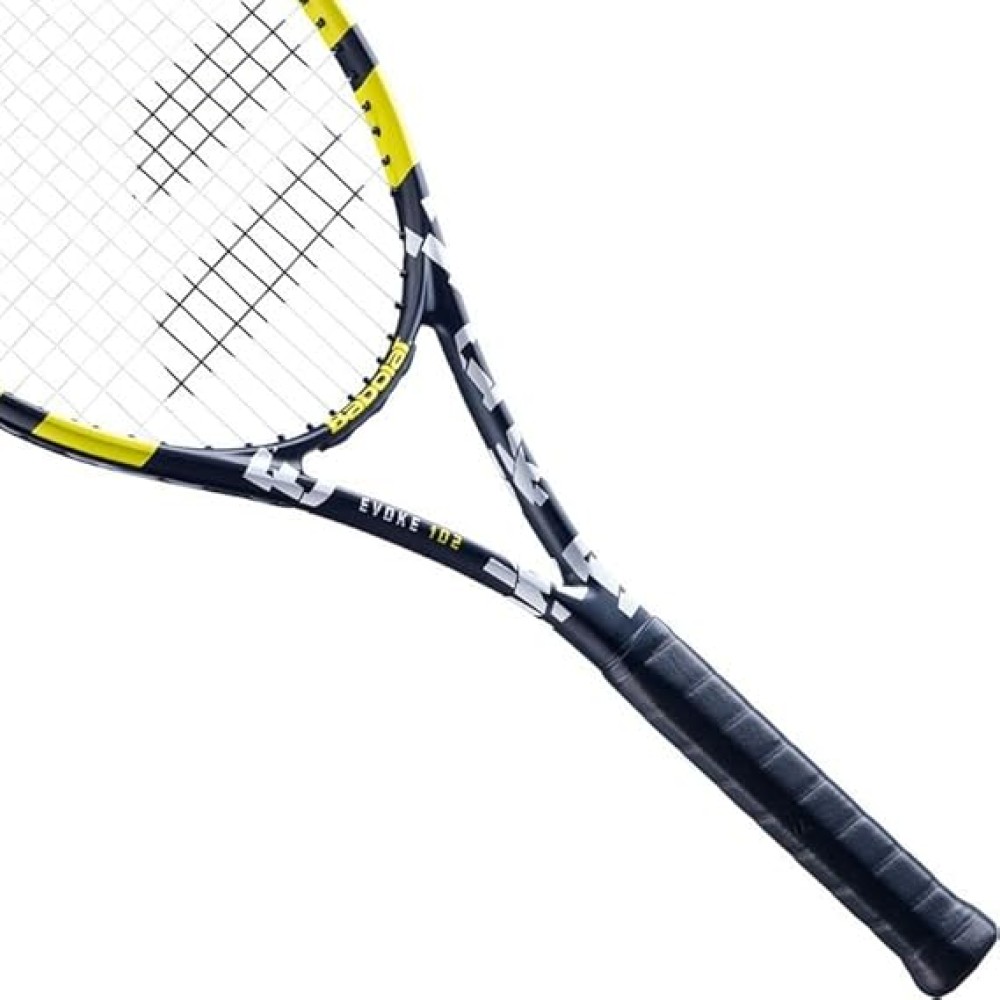 Babolat Evoke 102 Tennis Racquet - 270 g - Black Yellow Babolat Evoke 102 Tennis Racquet - 270 g - Black Yellow