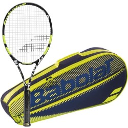 Babolat Evoke 102 Tennis Racquet - 270 g - Black Yellow Babolat Evoke 102 Tennis Racquet - 270 g - Black Yellow