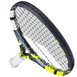 Babolat Pure Aero Junior 26 Tennis Racquet - 250 g - Grey Yellow White Babolat Pure Aero Junior 26 Tennis Racquet - 250 g - Grey Yellow White