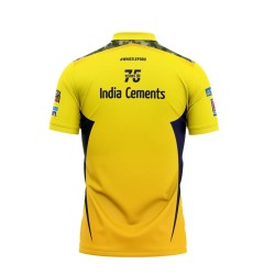 Chennai Super Kings IPL Replica Jersey 2022 (CSK 2022 With Name Personalization)
