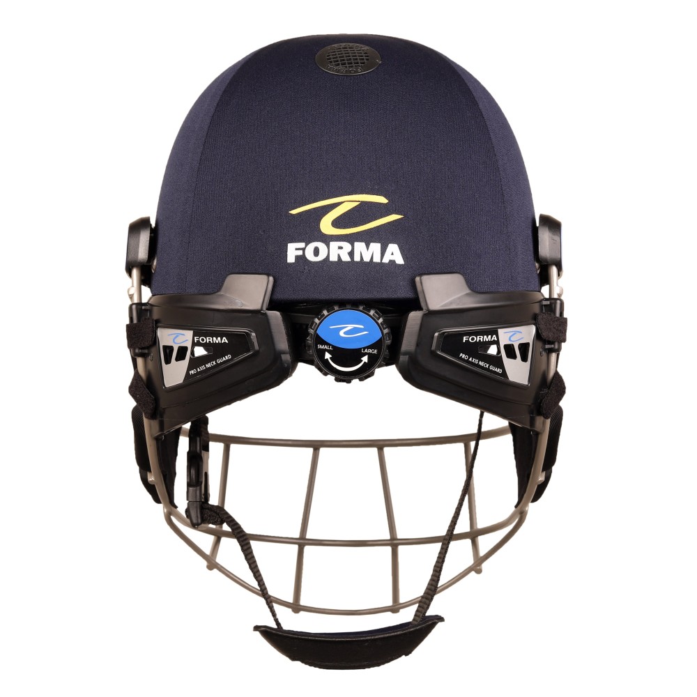 Forma Air Cross Pro Maxx Titanium Cricket Helmet -Navy Blue Forma Air Cross Pro Maxx Titanium Cricket Helmet -Navy Blue