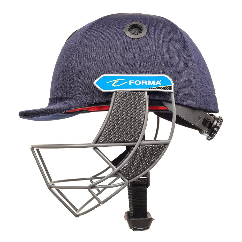 Forma Carbon X Lite Mild Steel Cricket Helmet -Navy Blue Forma Carbon X Lite Mild Steel Cricket Helmet -Navy Blue