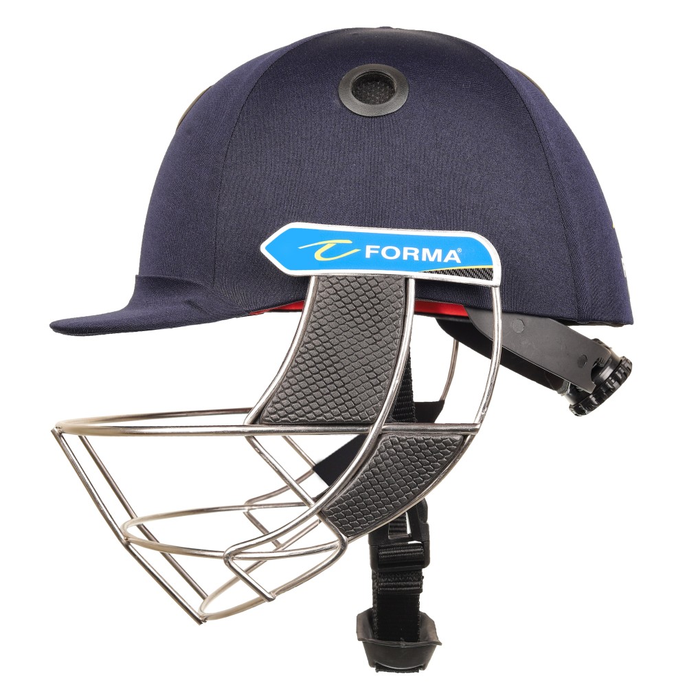 Forma Carbon X Lite Stainless Steel Cricket Helmet -Navy Blue Forma Carbon X Lite Stainless Steel Cricket Helmet -Navy Blue