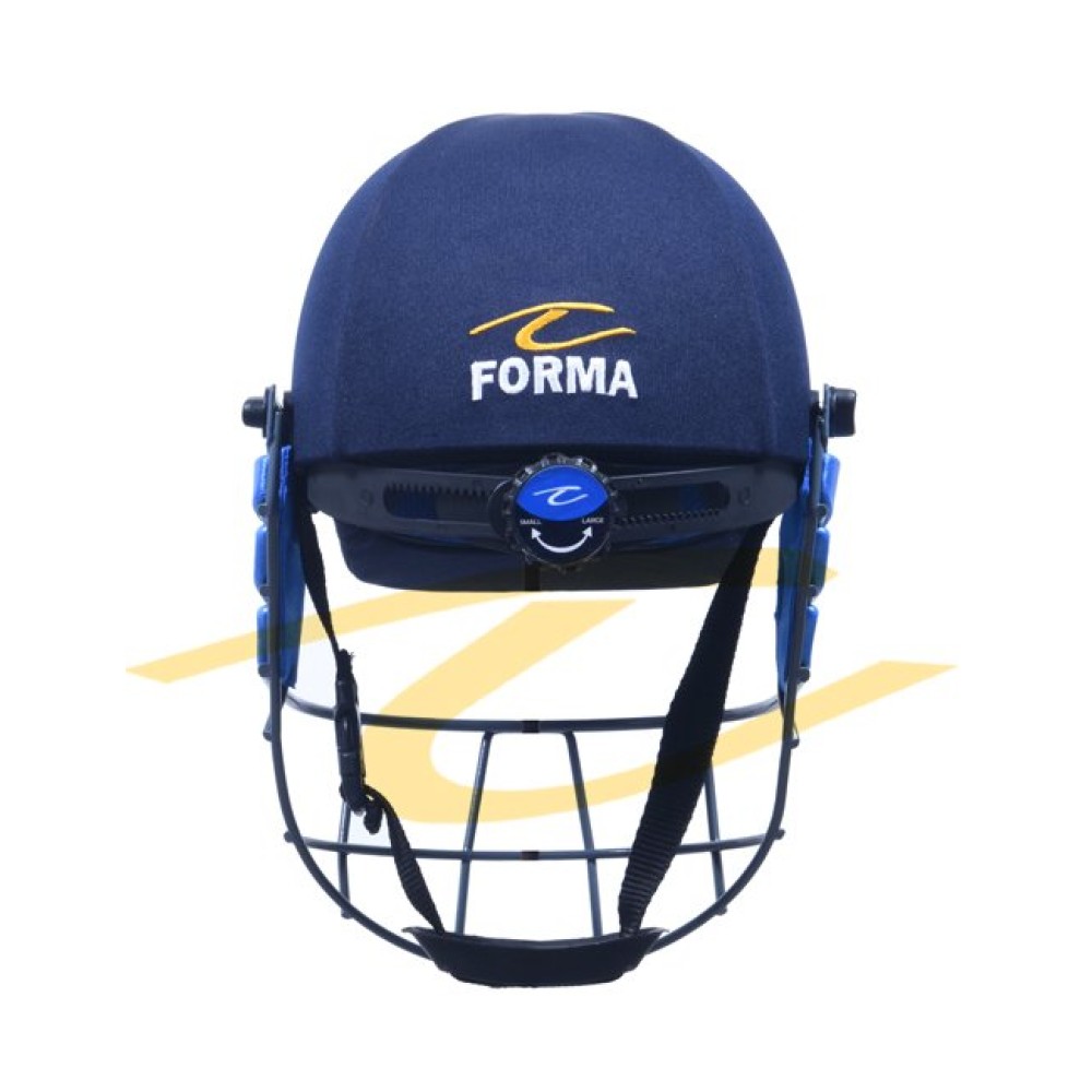 Forma Elite Pro Plus Stainless Steel Cricket Helmet -Navy blue Forma Elite Pro Plus Stainless Steel Cricket Helmet -Navy blue