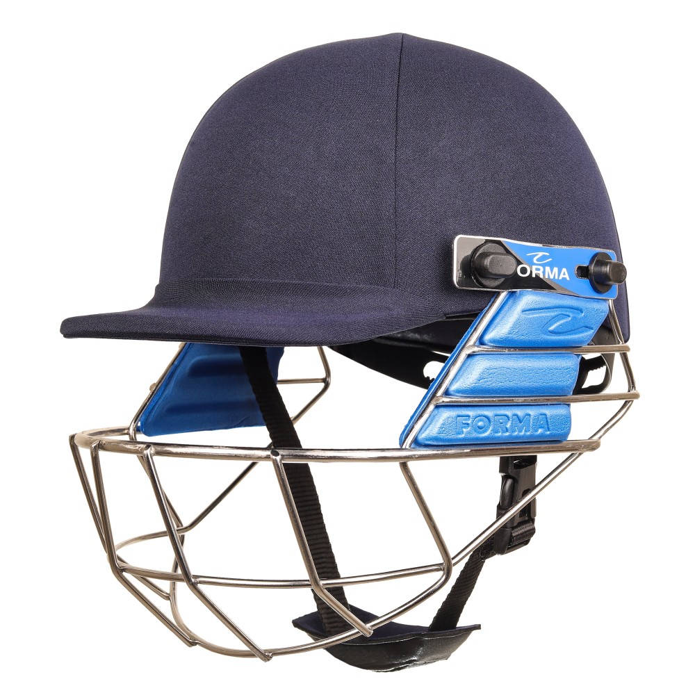 Forma Pro SRS Stainless Steel Grill Cricket Helmet -Navy Blue Forma Pro SRS Stainless Steel Grill Cricket Helmet -Navy Blue