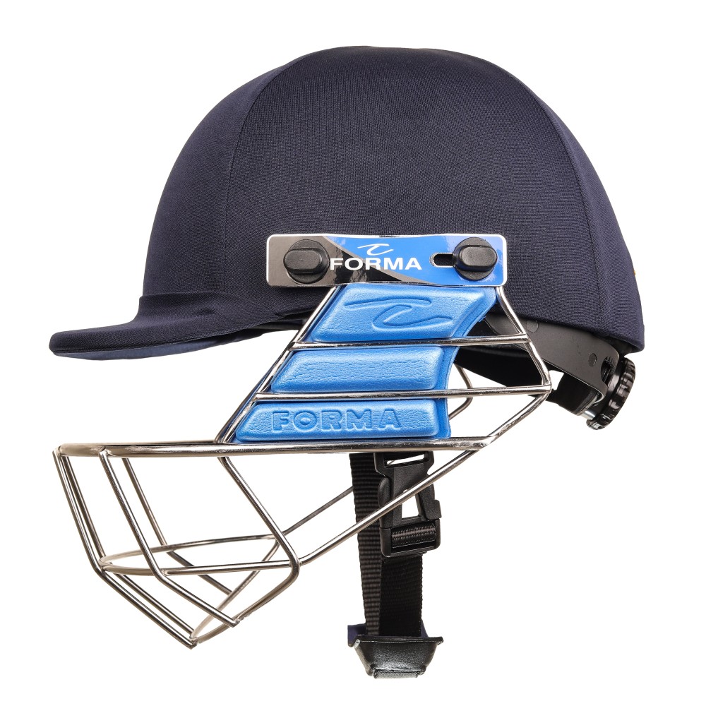 Forma Pro SRS Stainless Steel Grill Cricket Helmet -Navy Blue Forma Pro SRS Stainless Steel Grill Cricket Helmet -Navy Blue