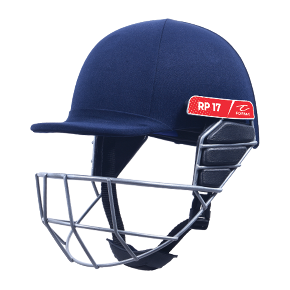 Forma RP-17 Wicket Keeping Titanium Cricket Helmet -Navy Blue Forma RP-17 Wicket Keeping Titanium Cricket Helmet -Navy Blue