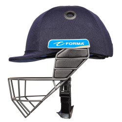 Forma Wicket Keeping Mild Steel Cricket Helmet -Navy Blue Forma Wicket Keeping Mild Steel Cricket Helmet -Navy Blue
