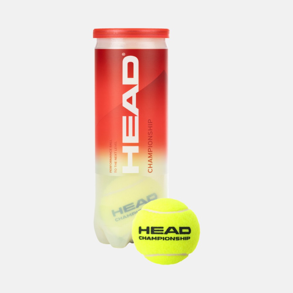 Head Championship 3 Tennis Balls Single Can Head Championship 3 Tennis Balls Single Can